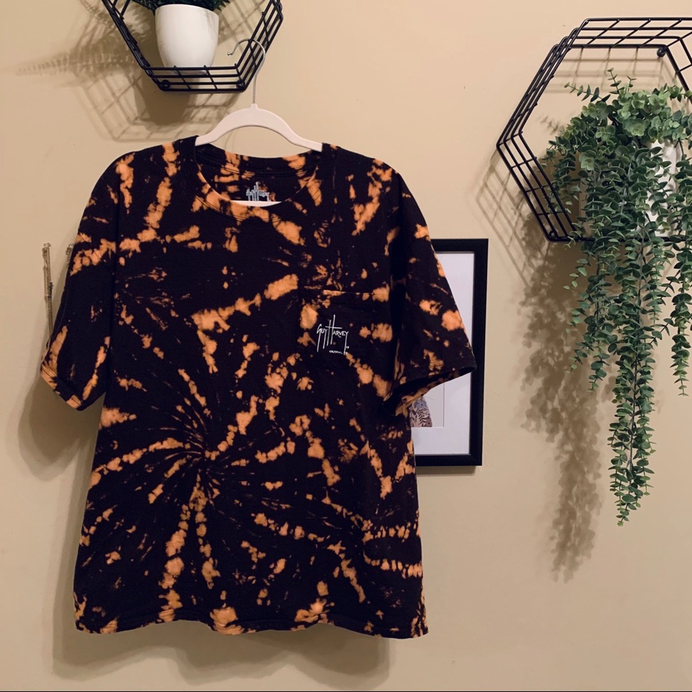Custom Bleached Guy Harvey Tee